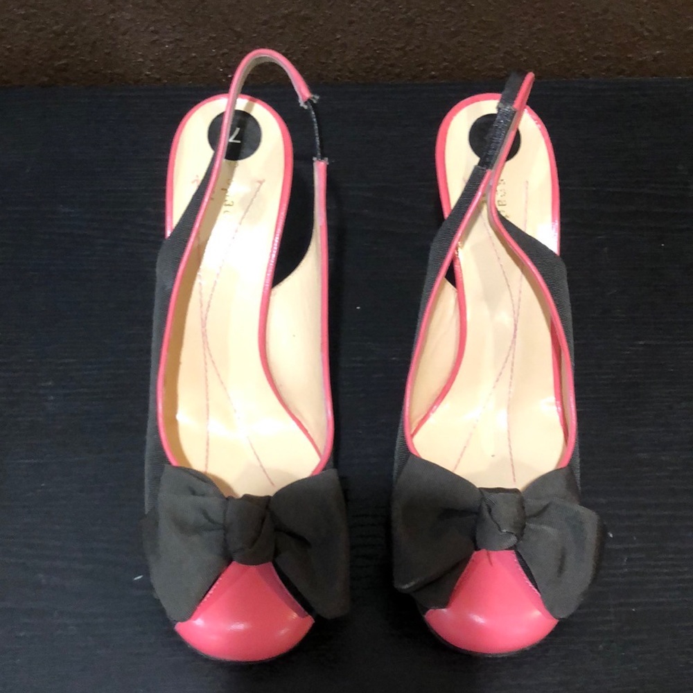 Kate Spade sling back heels. Size 7.